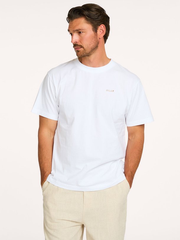 Felted Watercrest, organic cotton T-shirt