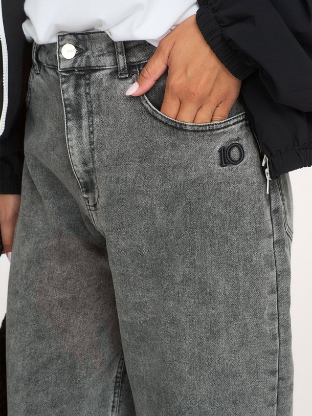 wide pants jog denim High waist wide leg jeans
