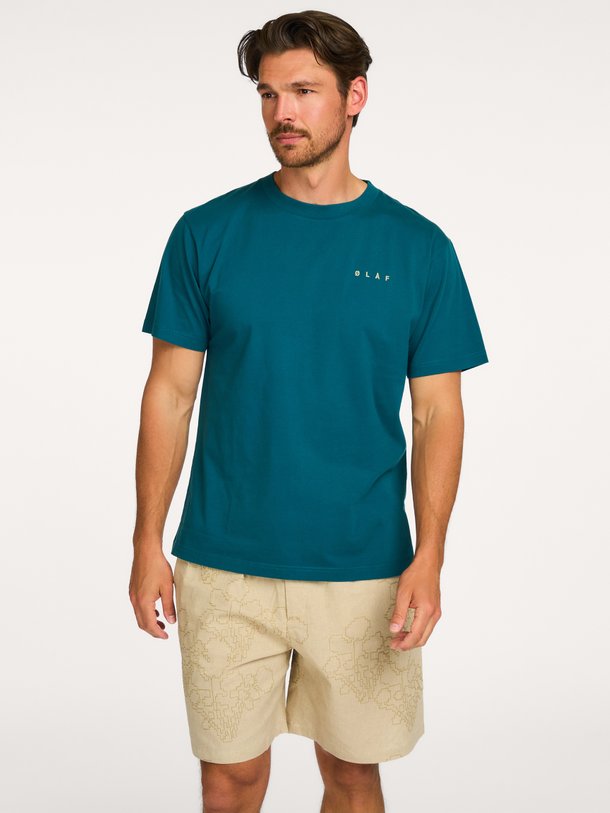 Dotted Face, organic cotton T-shirt