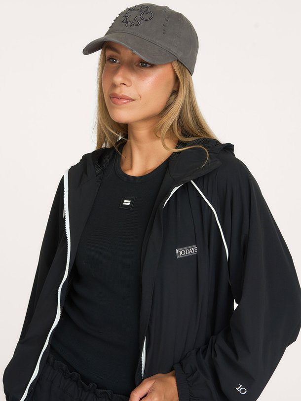 hooded travel jacket Oversized travel jack