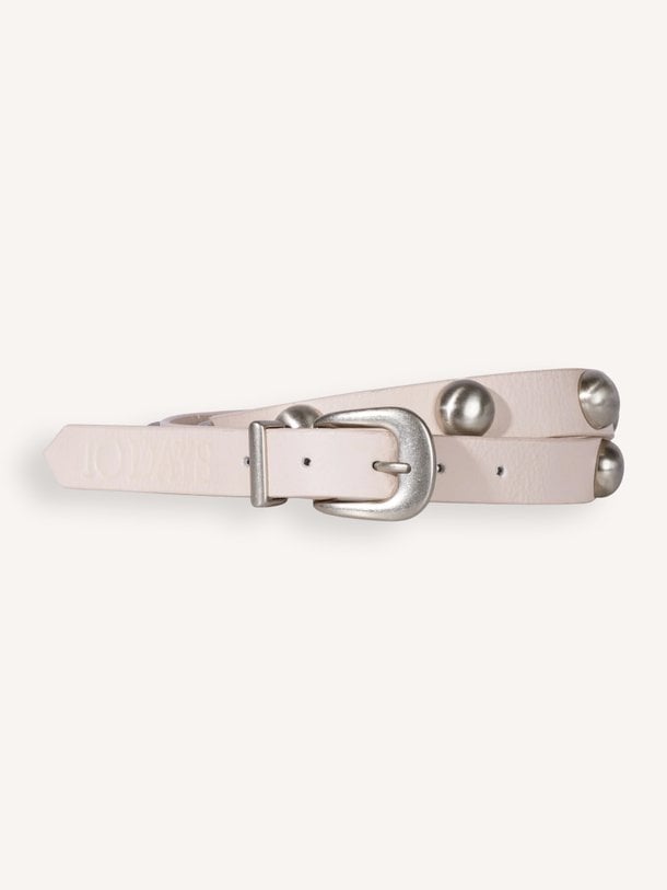 leather belt studs Lederen riem met studs