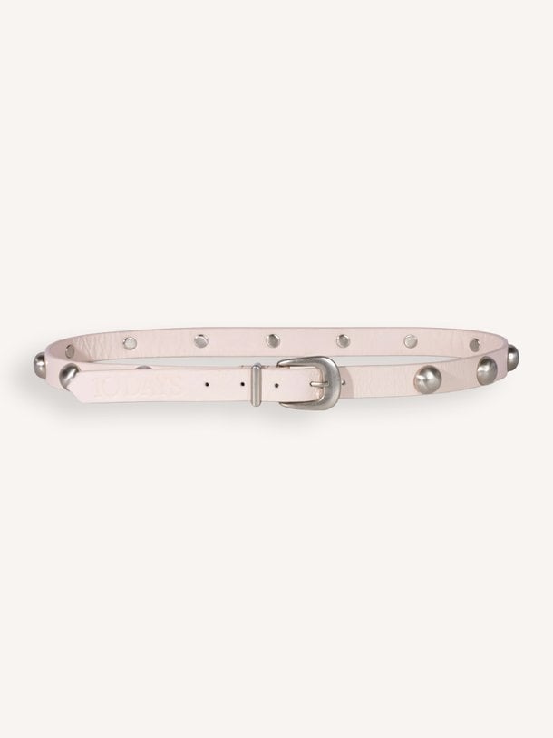 leather belt studs Lederen riem met studs