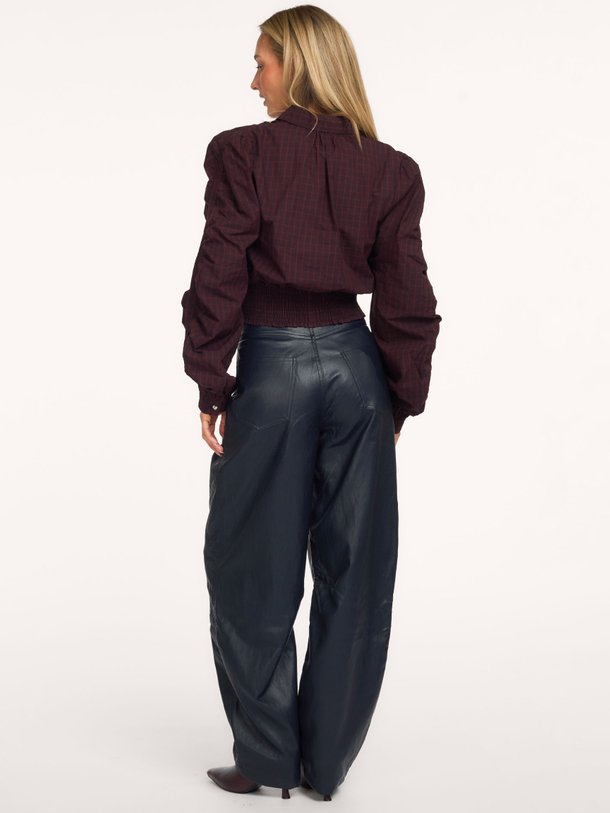 BEAUDINE Beaudine, katoenen geruite blouse