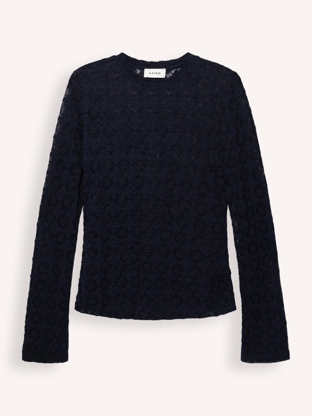 MASON Mason, katoenmix kanten top