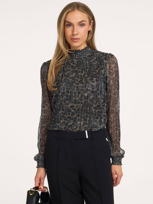 TORY Tory, geweven leopard top