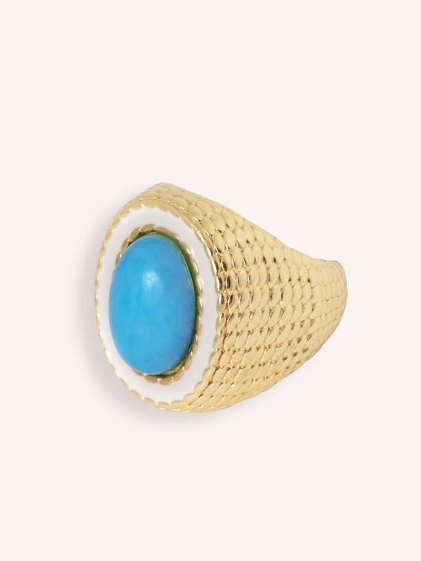 Vergulde ring