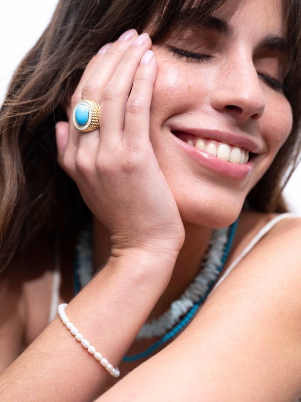 Vergulde ring