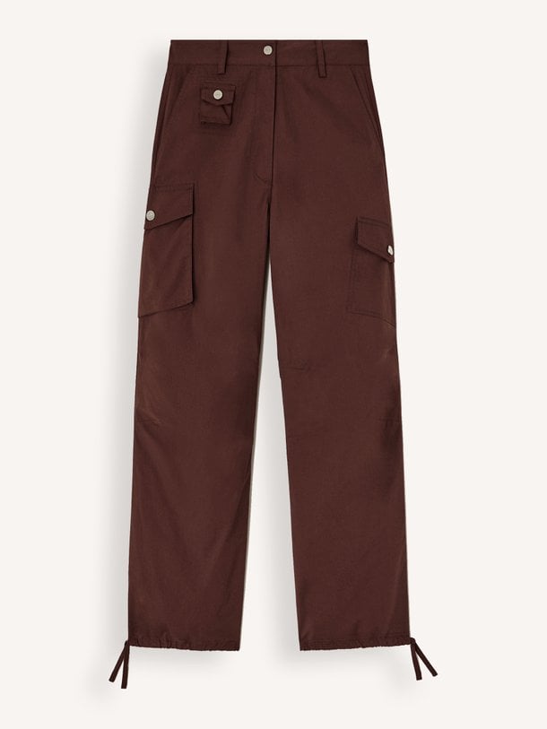 Stretch Cotton Pocket Cargo Pants Organic cottonmix broek