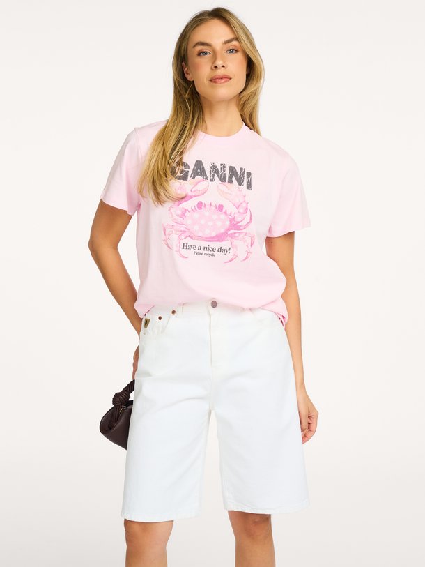 Organic cotton T-shirt met print