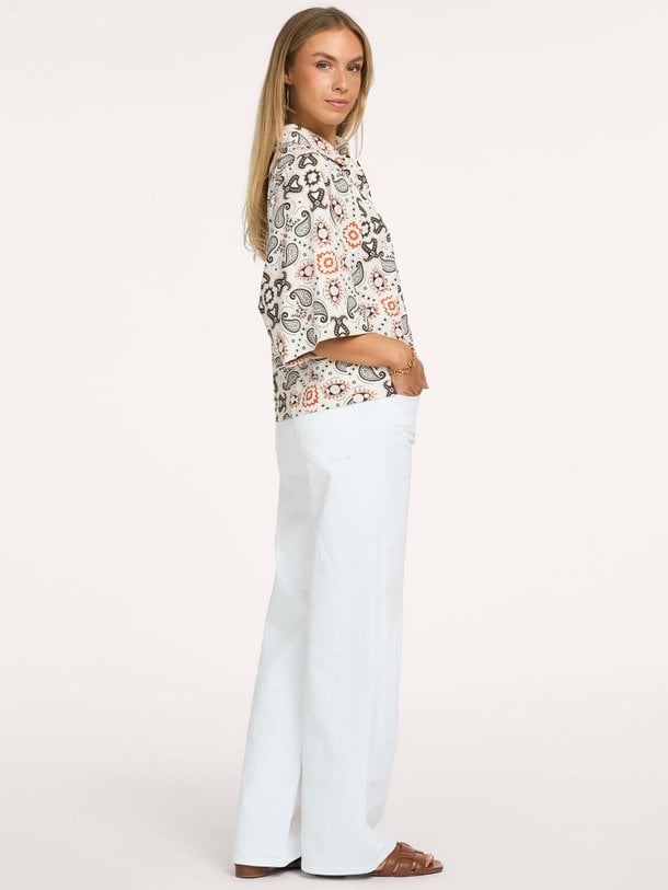 Fabienne blouse Fabienne, medium travel jersey blouse