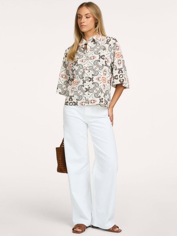 Fabienne blouse Fabienne, medium travel jersey blouse