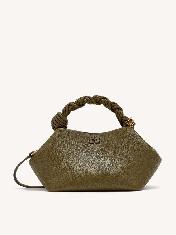 Bou Small Grained Bou small crossbody bag met reliëf