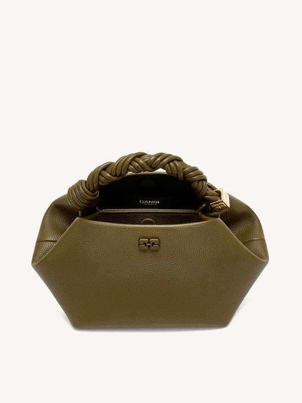 Bou Small Grained Bou small crossbody bag met reliëf