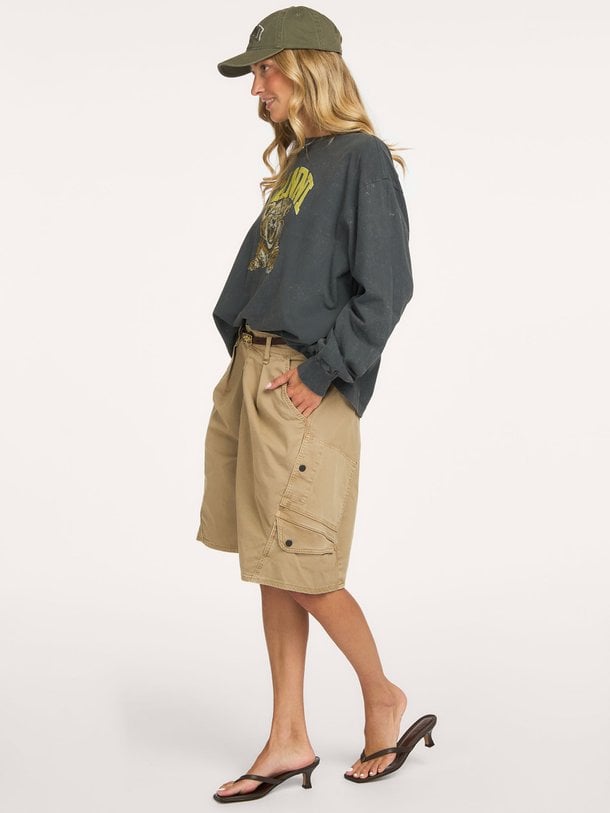Future Jersey Longsleeve Tiger Organic cotton longsleeve met print