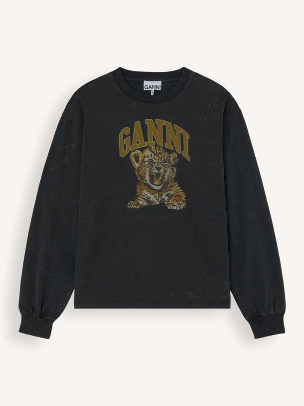 Organic cotton longsleeve met print