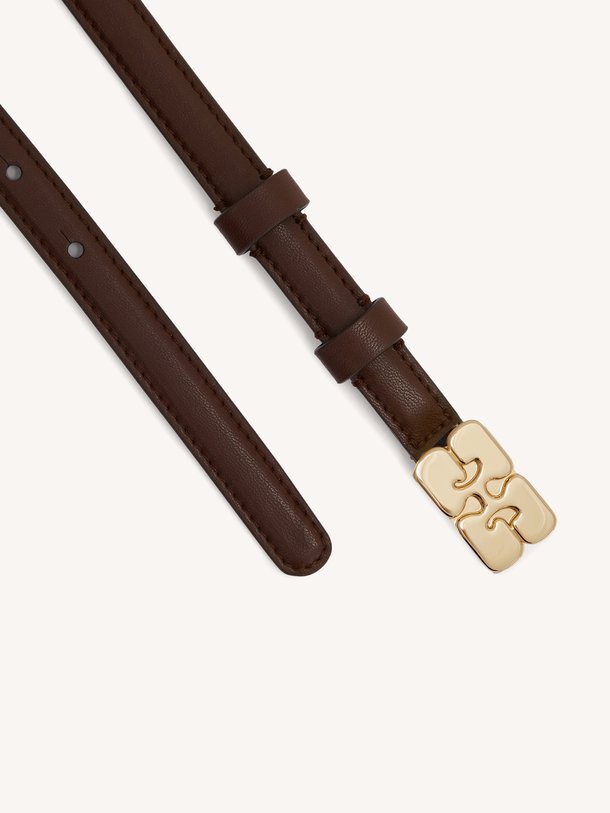 Kat Belt Small Lederen riem