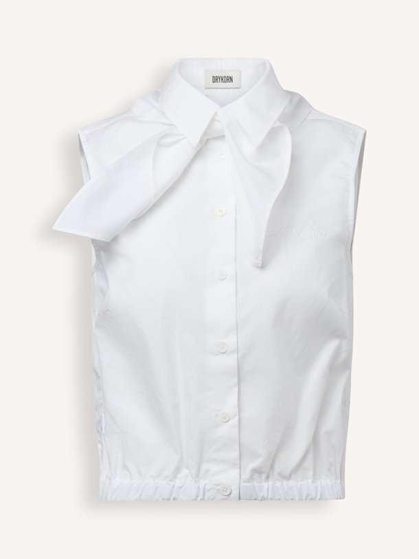 124115 Tiriel, katoenen blouse met logo