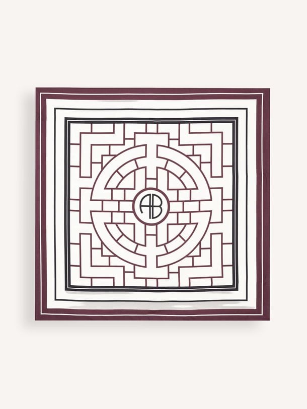 YORK SCARF AB York, zijden sjaal