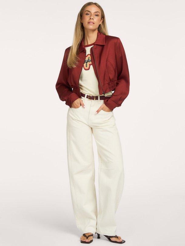 Radway, geweven cropped jack