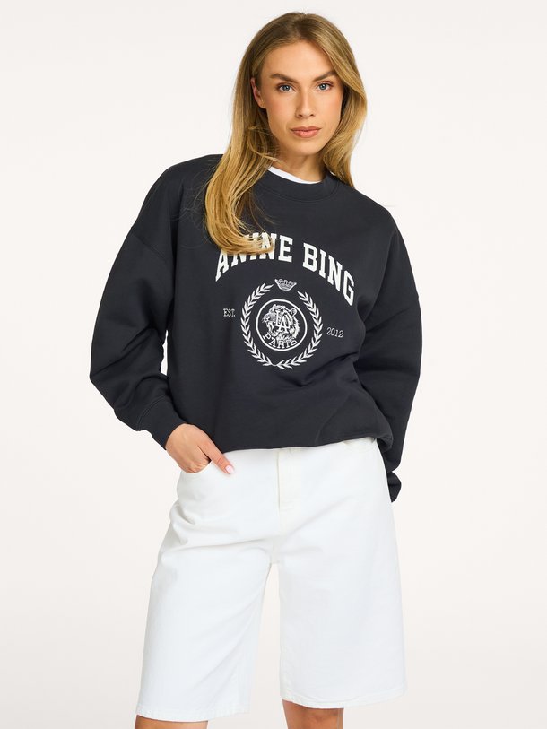 MILES SWEATSHIRT COLLEGIATE Miles, katoenen sweater met print