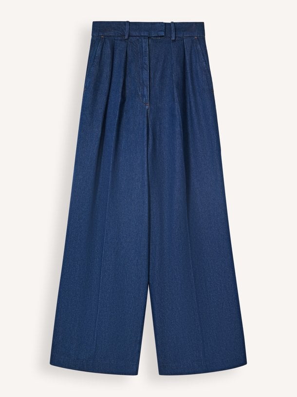 LOU TROUSER Lou, high waist wide fit jeans