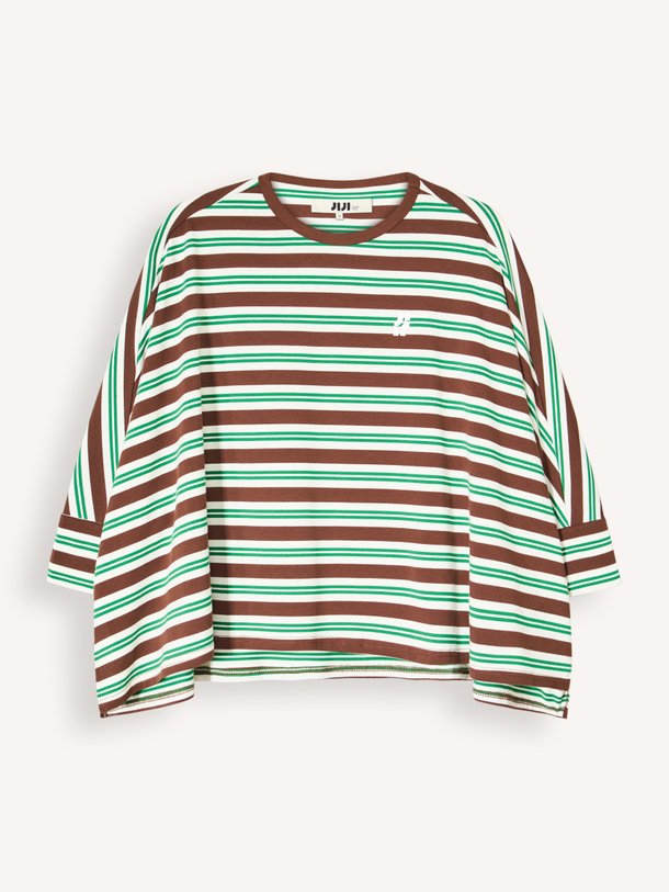 Soren, katoenen gestreepte longsleeve