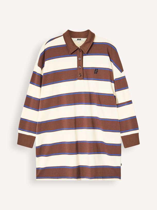 Robin, katoenen polo jurk