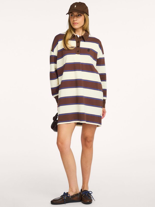 ROBIN Robin, katoenen polo jurk