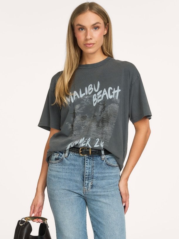 Cade, katoenen T-shirt met print