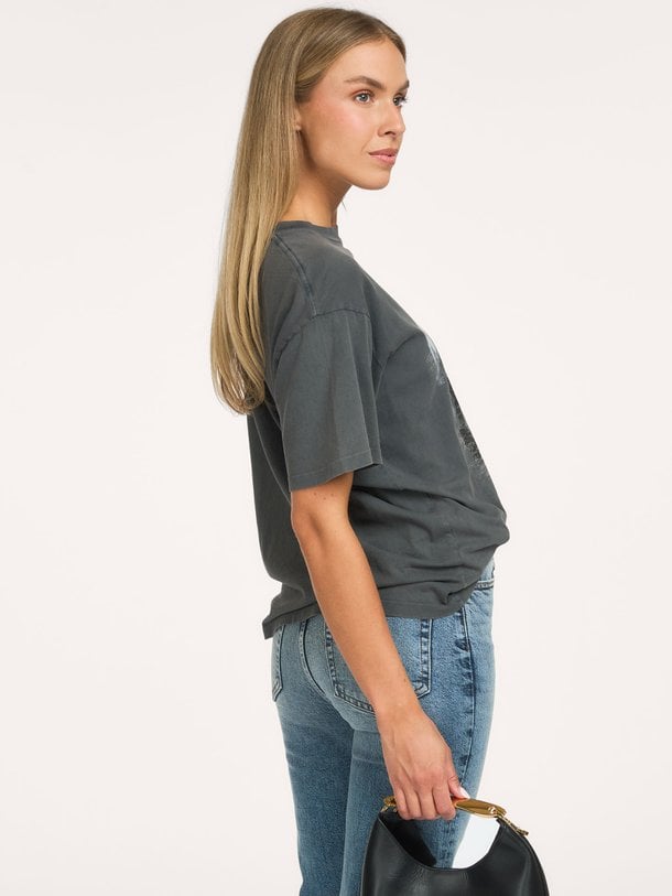 Cade, katoenen T-shirt met print