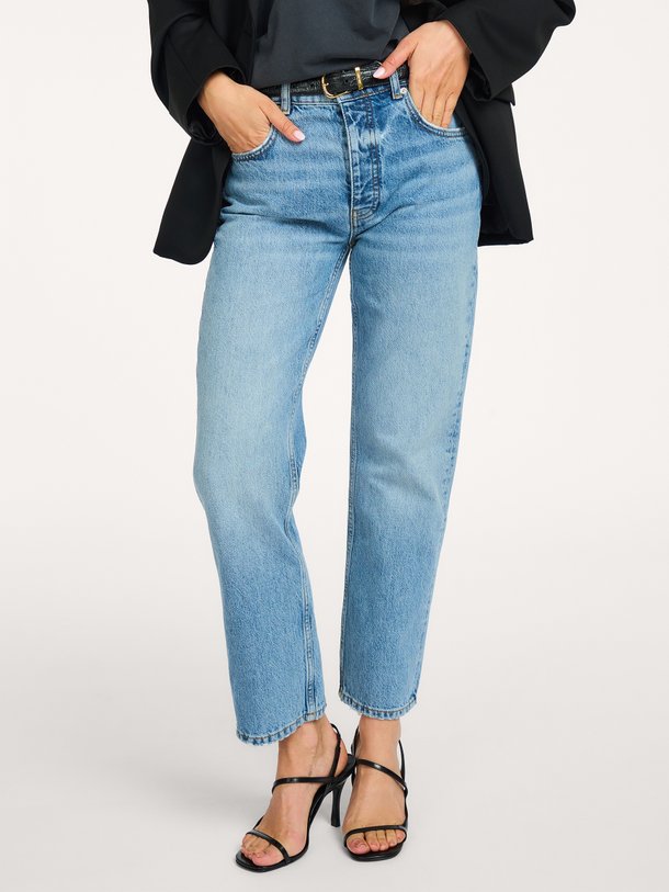 KATE JEAN Kate, mid waist straight fit jeans