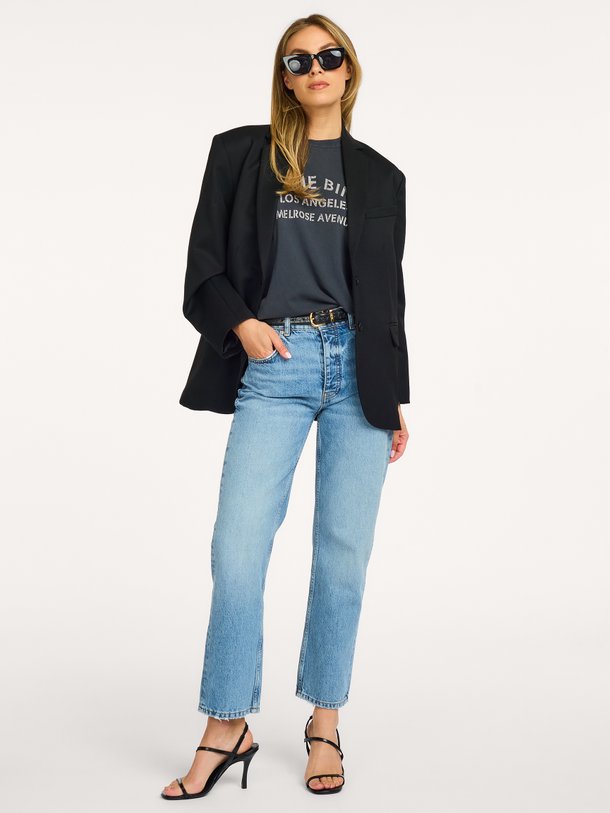 KATE JEAN Kate, mid waist straight fit jeans