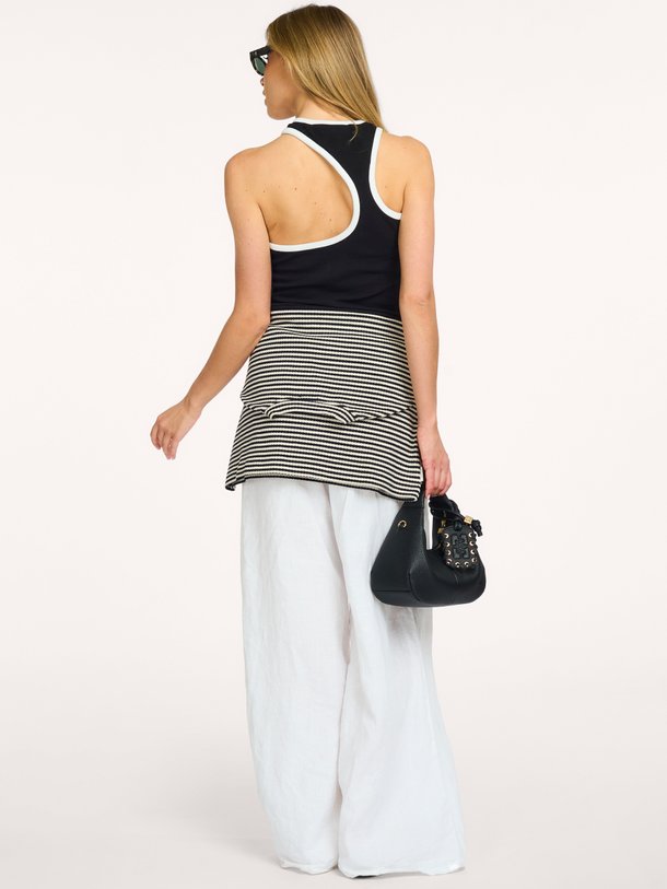 NICOLAS Jiji, katoenen rib tanktop