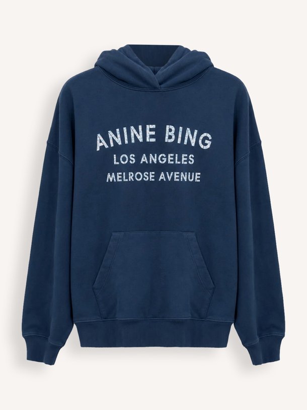 HARVEY SWEATSHIRT MELROSE STENCIL Harvey, katoenen hoodie met logo