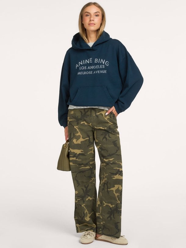 Harvey, katoenen hoodie met logo
