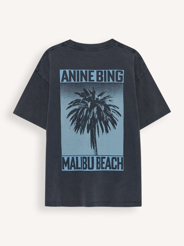 CADE TEE PALM Cade, katoenen T-shirt met logo