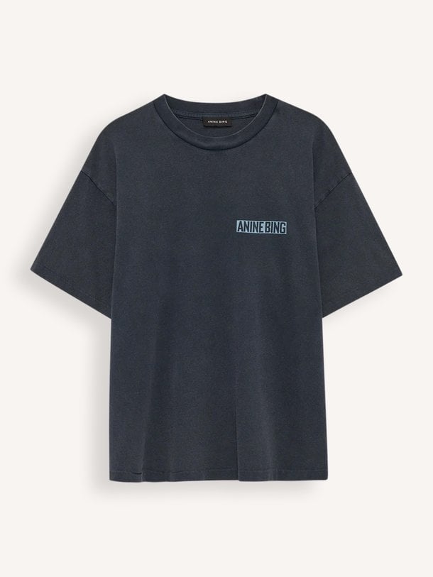 CADE TEE PALM Cade, katoenen T-shirt met logo