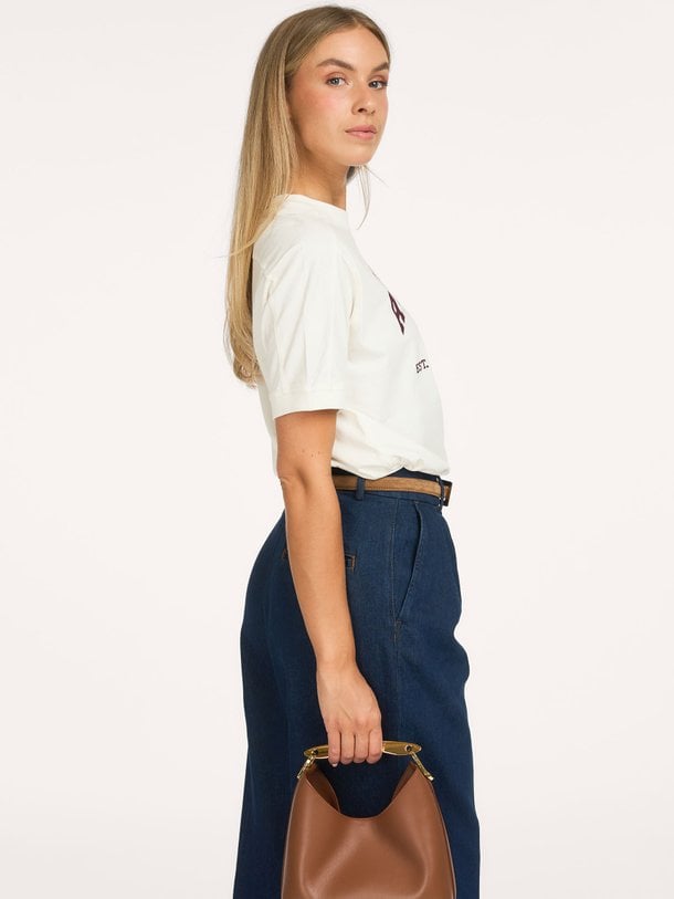 JAYLIN TEE COLLEGIATE Jaylin, katoenen T-shirt met logo