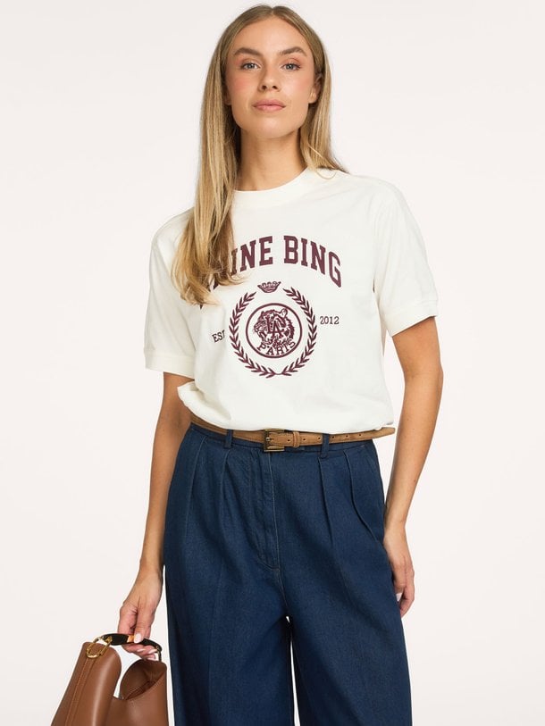 JAYLIN TEE COLLEGIATE Jaylin, katoenen T-shirt met logo