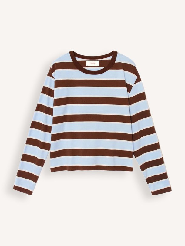 Terrance, katoenen gestreepte longsleeve