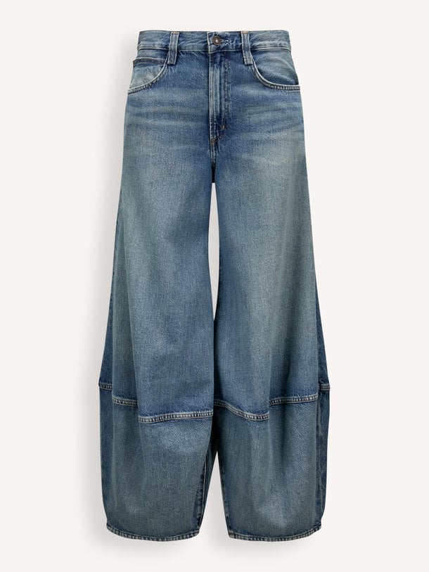 lantern jean in avenue Lantern, high waist barrel fit jeans