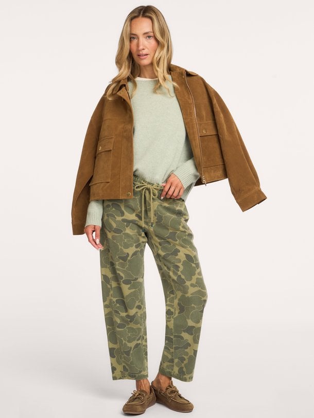 Baxter Pant Baxter, lyocell/katoenmix broek met print