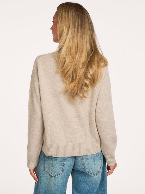 JILLIAN Jillian, cashmere gemeleerde trui