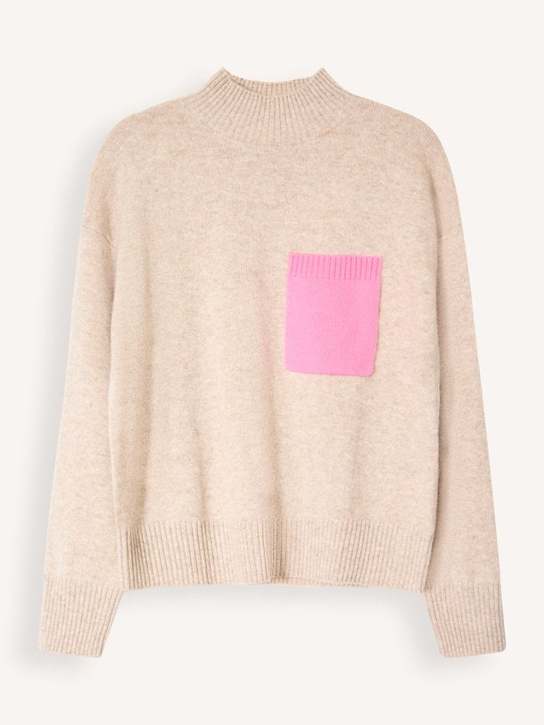 JILLIAN Jillian, cashmere gemeleerde trui
