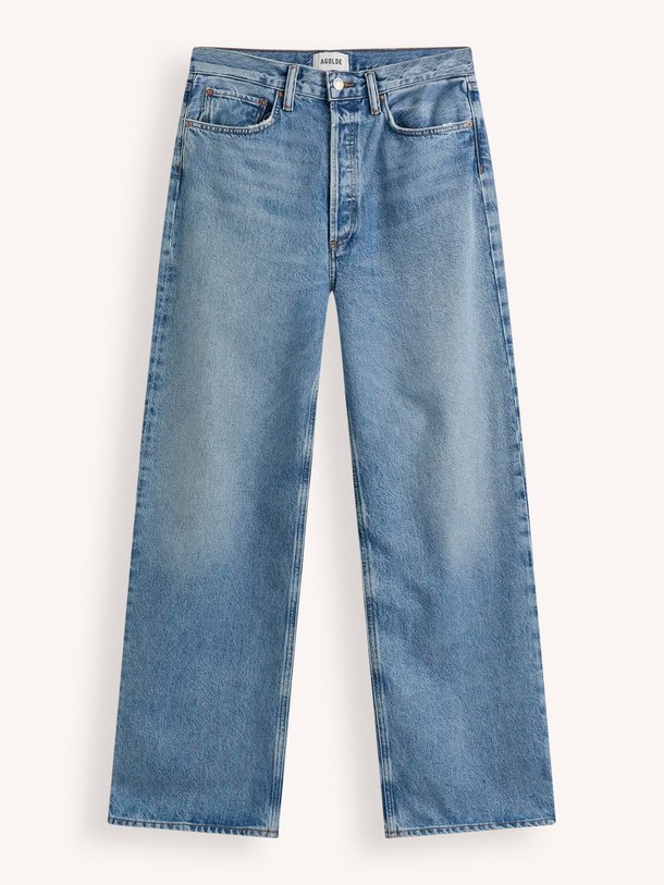 Vintage Loose, mid waist straight fit jeans