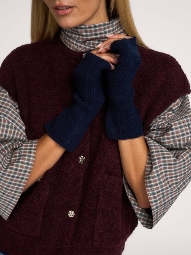 LEOPOLDINE Leopoldine, cashmere gemêleerde wanten