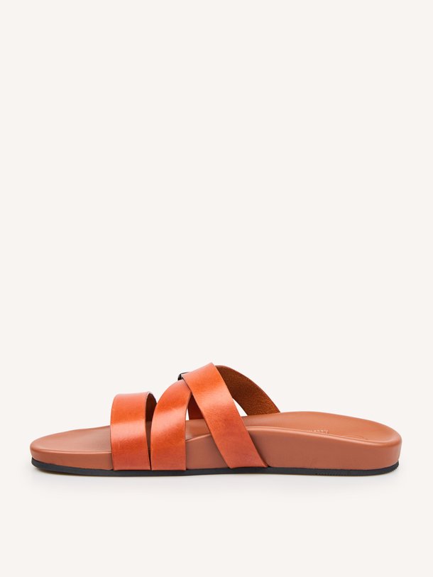 Lederen slippers