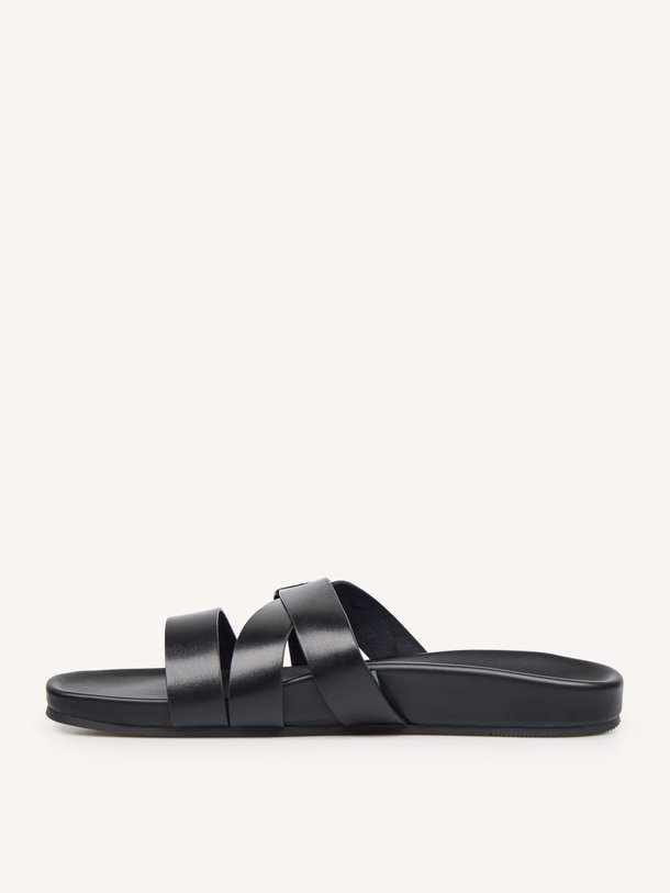 Lederen slippers