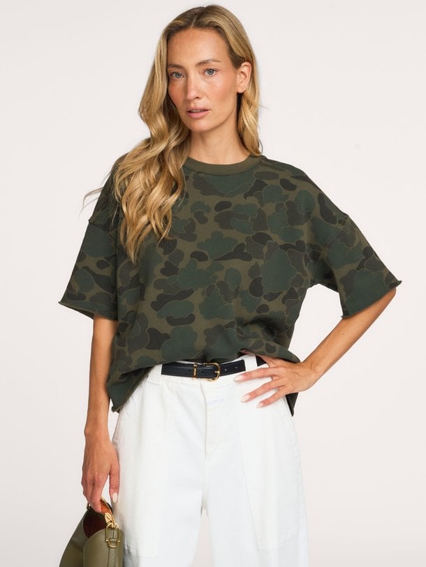 Romeo Tee Romeo, katoenen camo T-shirt