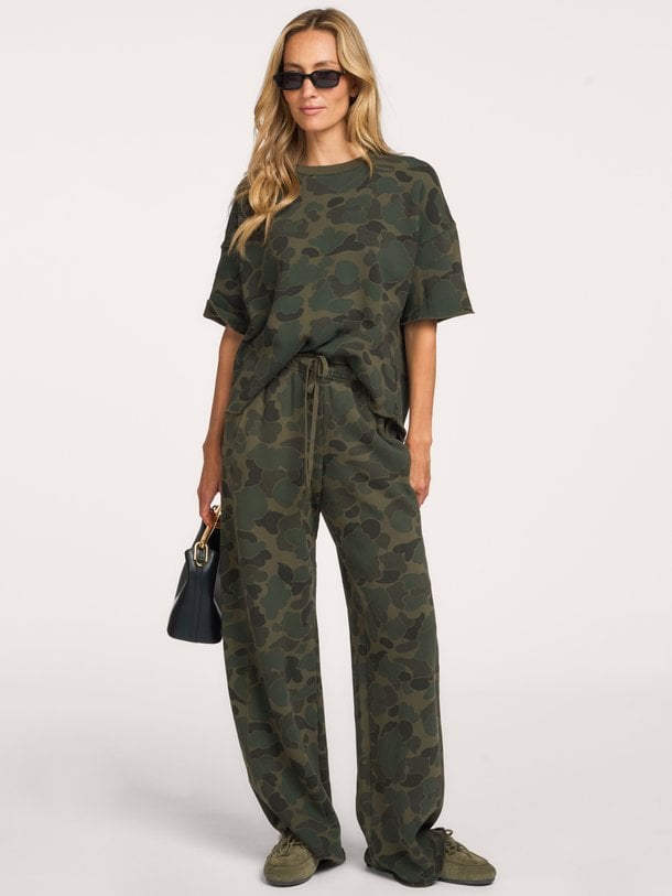 Renzo Sweatpant Renzo, katoenen broek met print